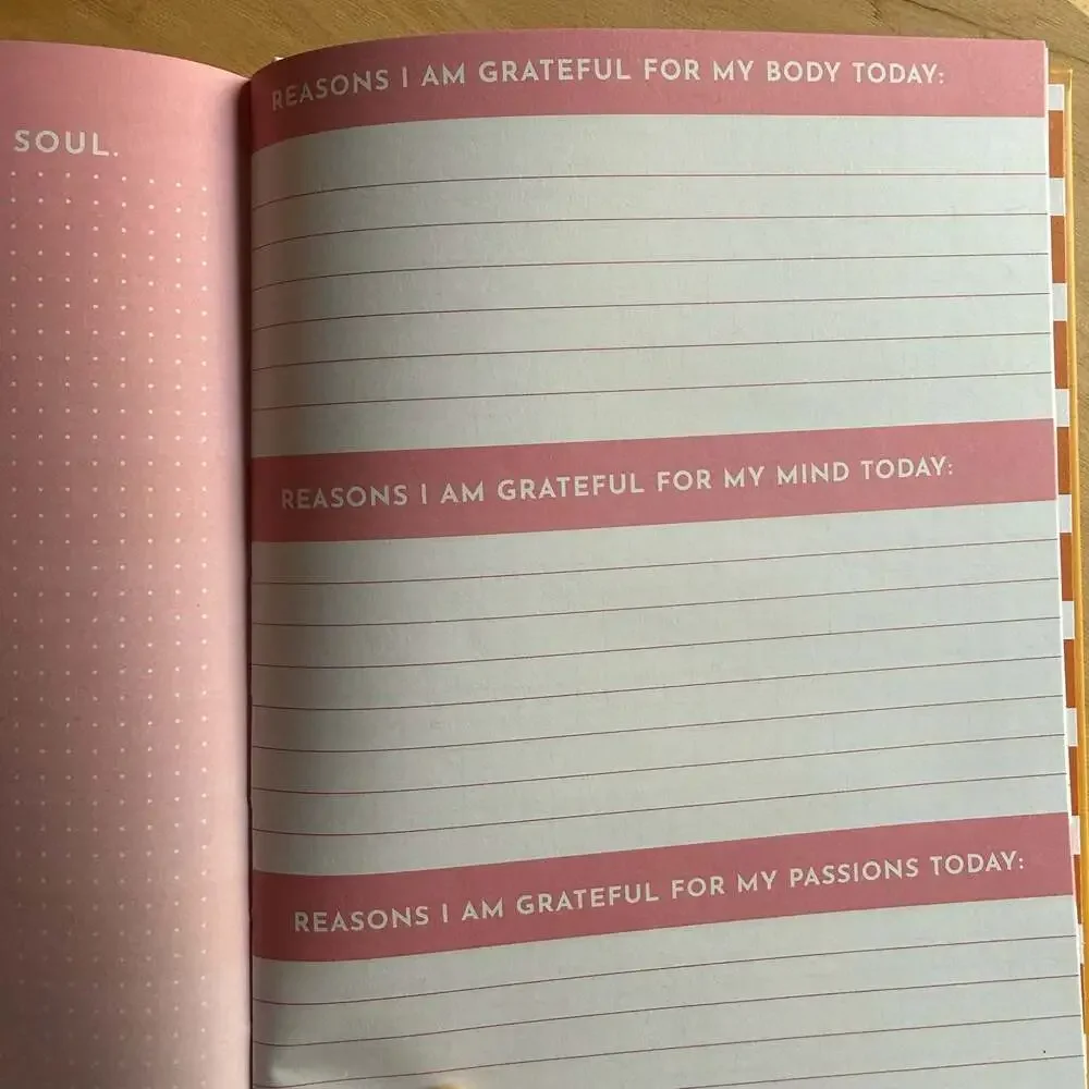 Guided Gratitude Journal 60 Sheets 6x8 Inches